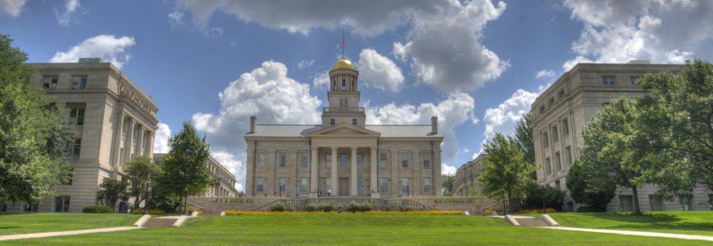 Web Design Iowa City - University of Iowa Old Capitol Building