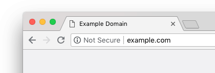 What is SSL? - Example of No SSL