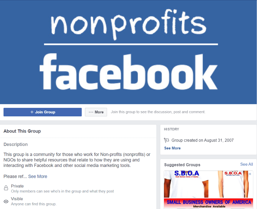 Promoting Content for Non-Profit